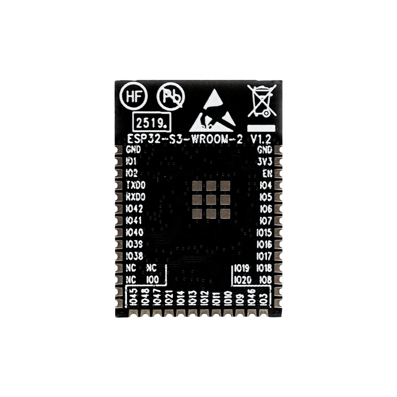 ESP32-S3 Dev Board with 32MB Flash & 16MB PSRAM, Features ESP32-S3-WROOM-2 & Wi-Fi/Bluetooth for IoT