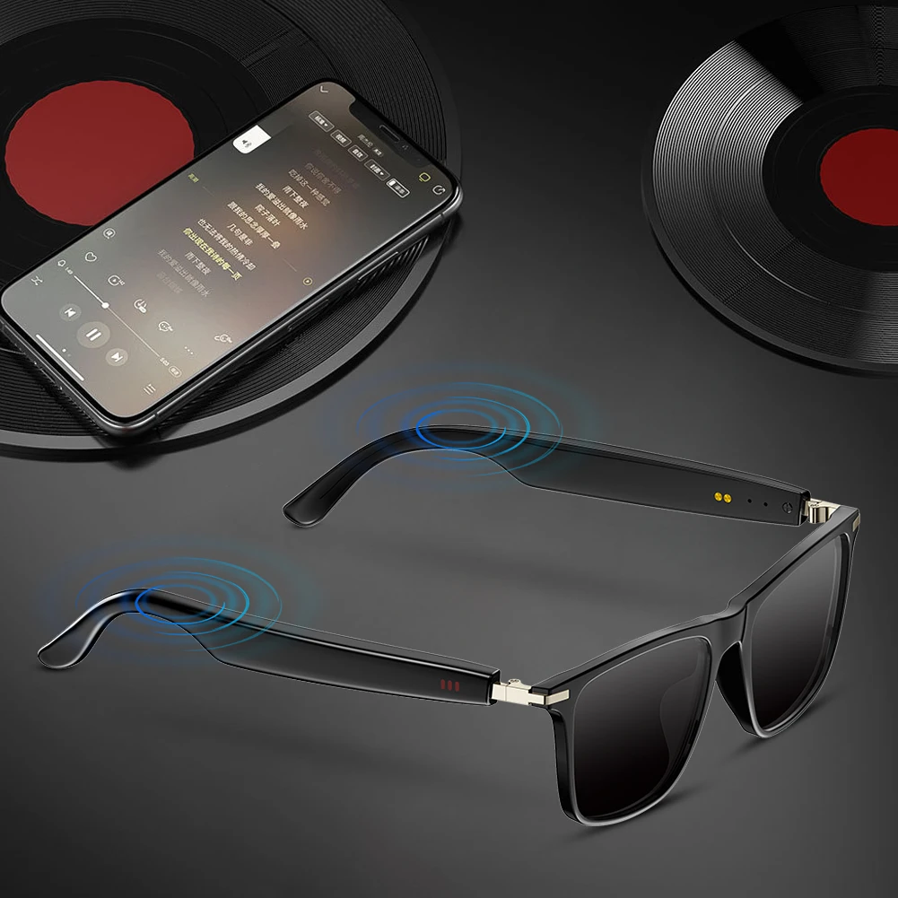 نظارات ذكية مع مترجم AI BT نظارات بدون استخدام اليدين للموسيقى والمكالمات سماعات رياضية خارجية مقاومة للماء للرجال والنساء #2