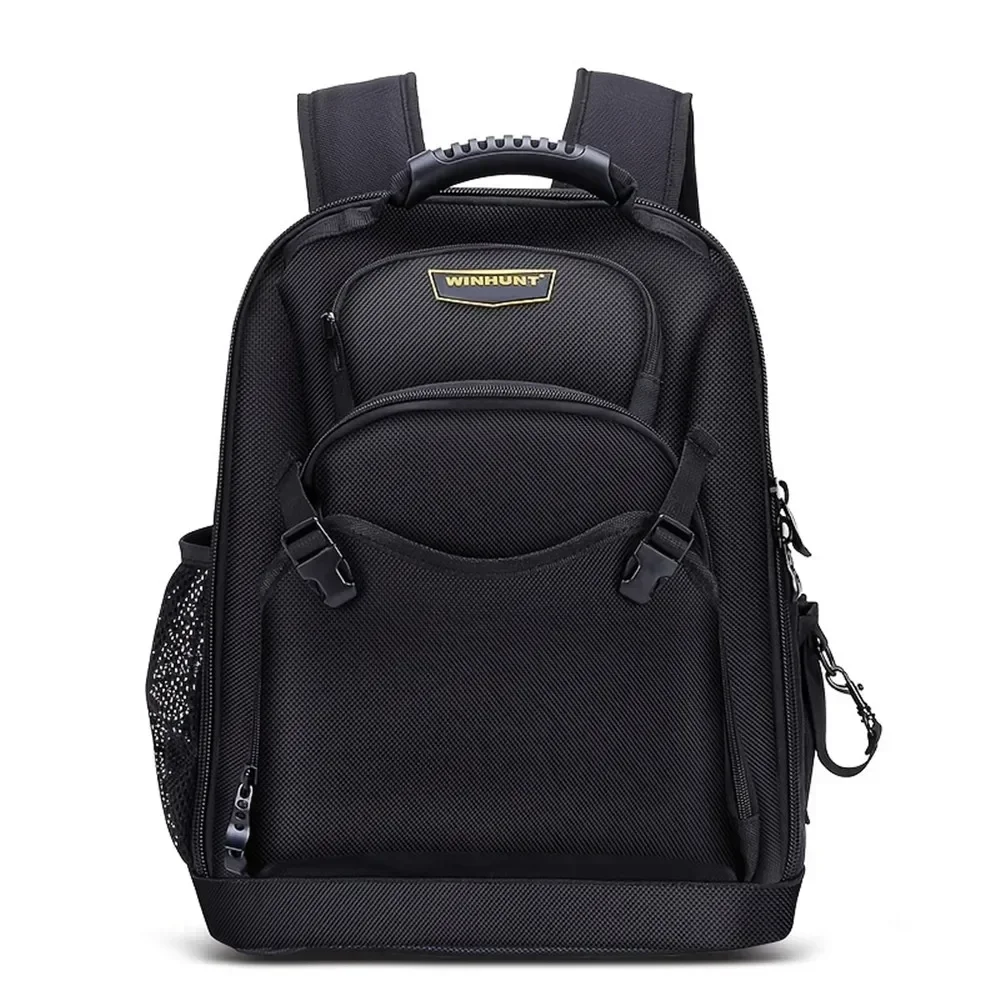 2024 New Heavy Duty Cloth Tool Backpack Black Insert Board Bag Organizer Electrician Packaging Practical Professional Household