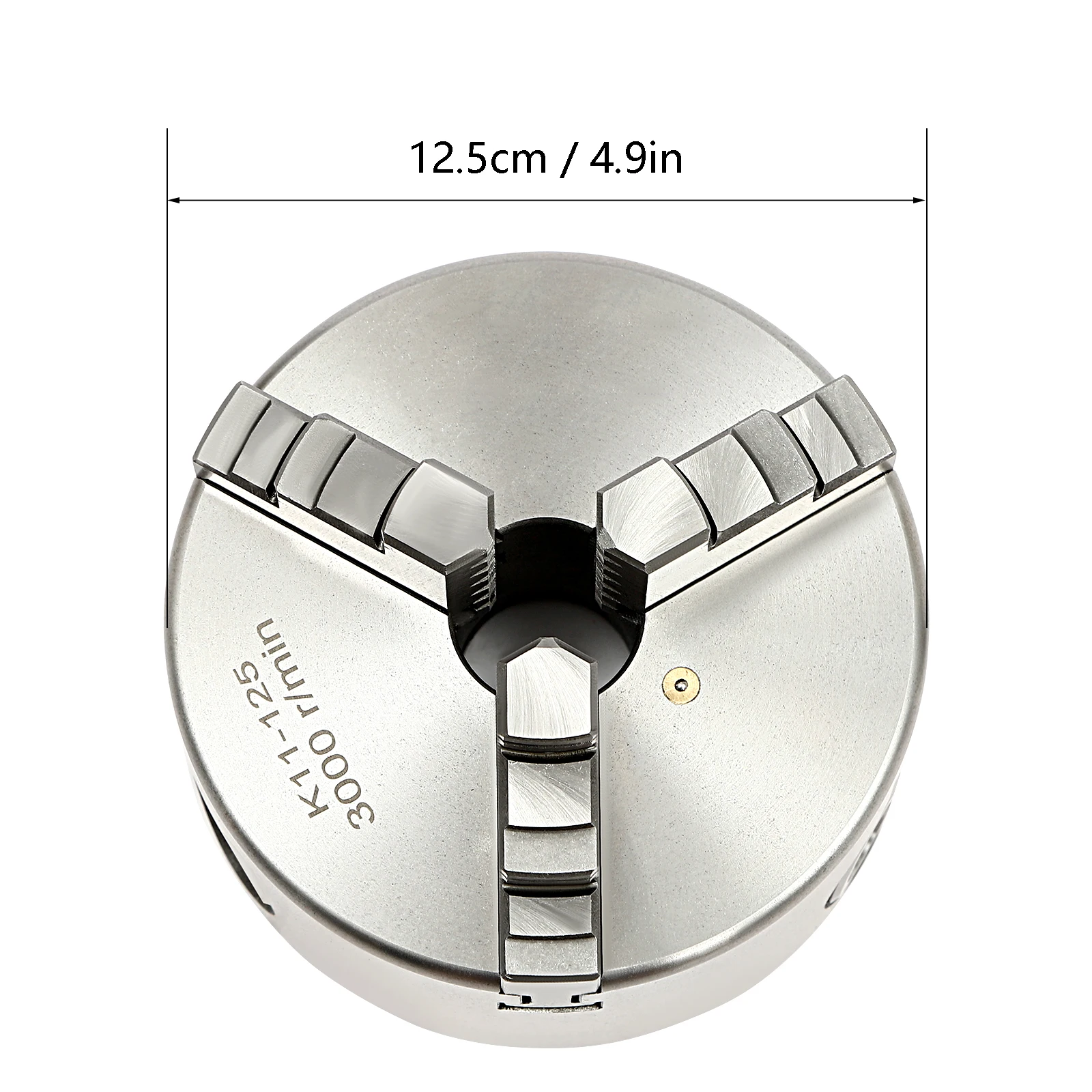 Selbstzentrierendes Drehmaschinenfutter-Set 3-Kiefer Selbstzentrierendes Drehmaschinenfutter 3000 U/min Selbstzentrierendes Futter für allgemeine/CNC-Werkzeugmaschinen – Detail 2