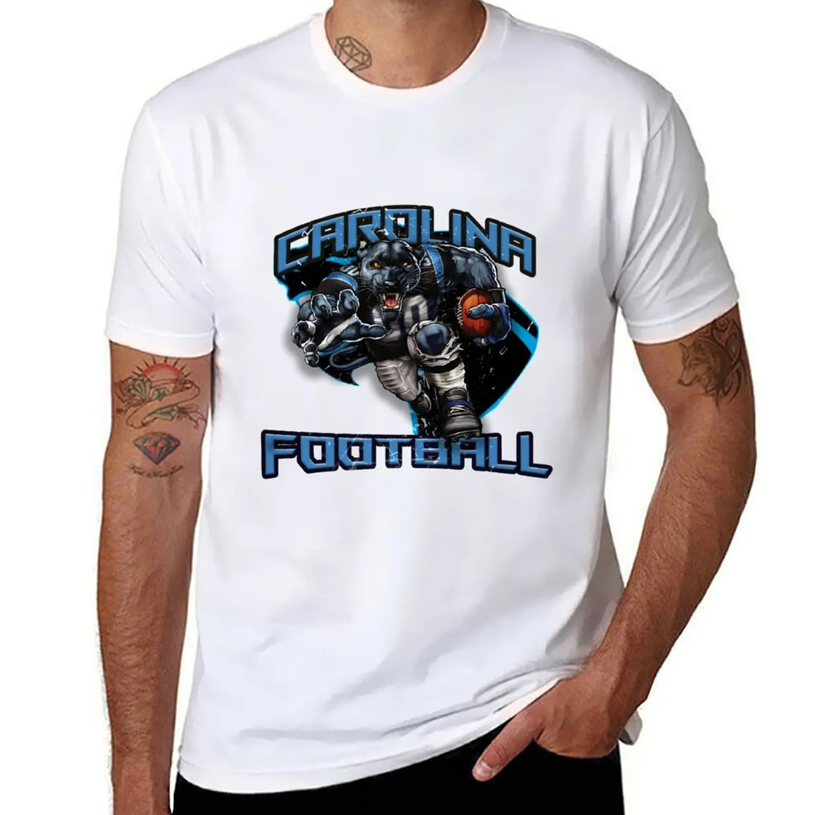 

Carolina Football T-Shirt man t shirts for men casual t shirts for man pack cotton T-Shirt
