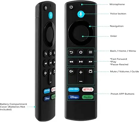 Suitable for Amazon Voice Remote Control L5B83G L5B83H For Amazon Fire TV stick 4k 3rd and 4th generation