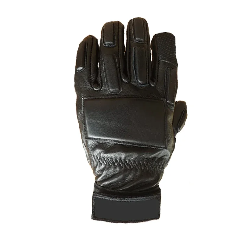 Russian Emr 6sh122 Outdoor Mountain Climbing Riding Wear-resistant Leather All Finger Tactical Gloves