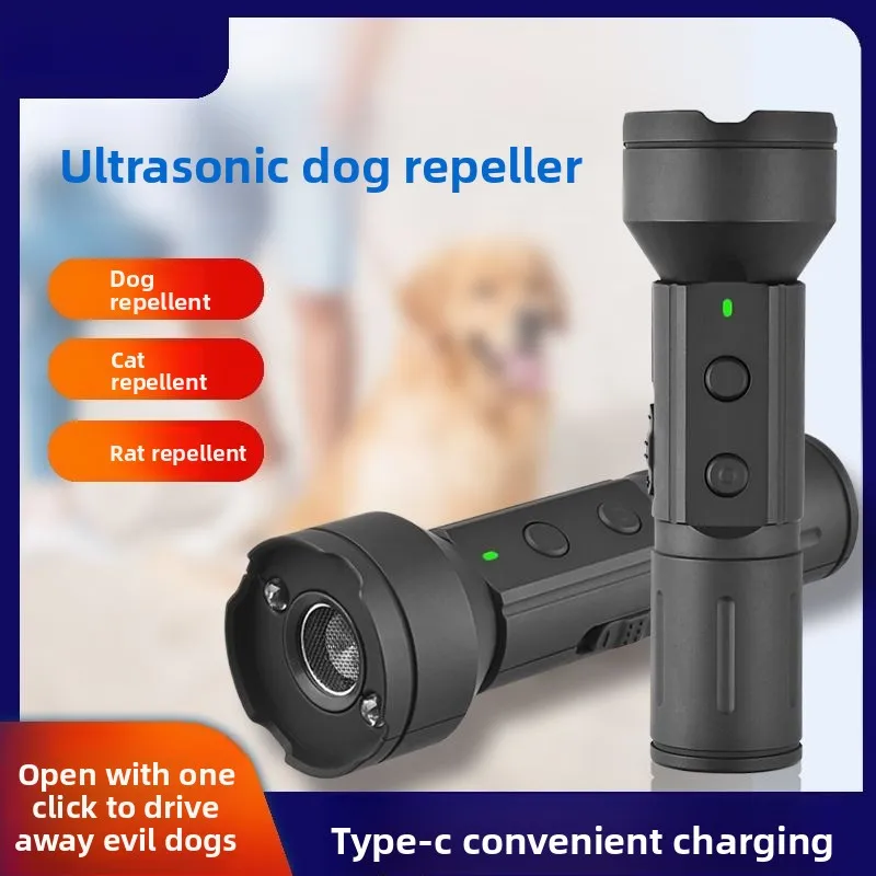 

Rechargeable Ultrasonic Dog Bark Control Device - Safe and Effective Deterrent for Excessive Barking - Quiet and Gentle Training