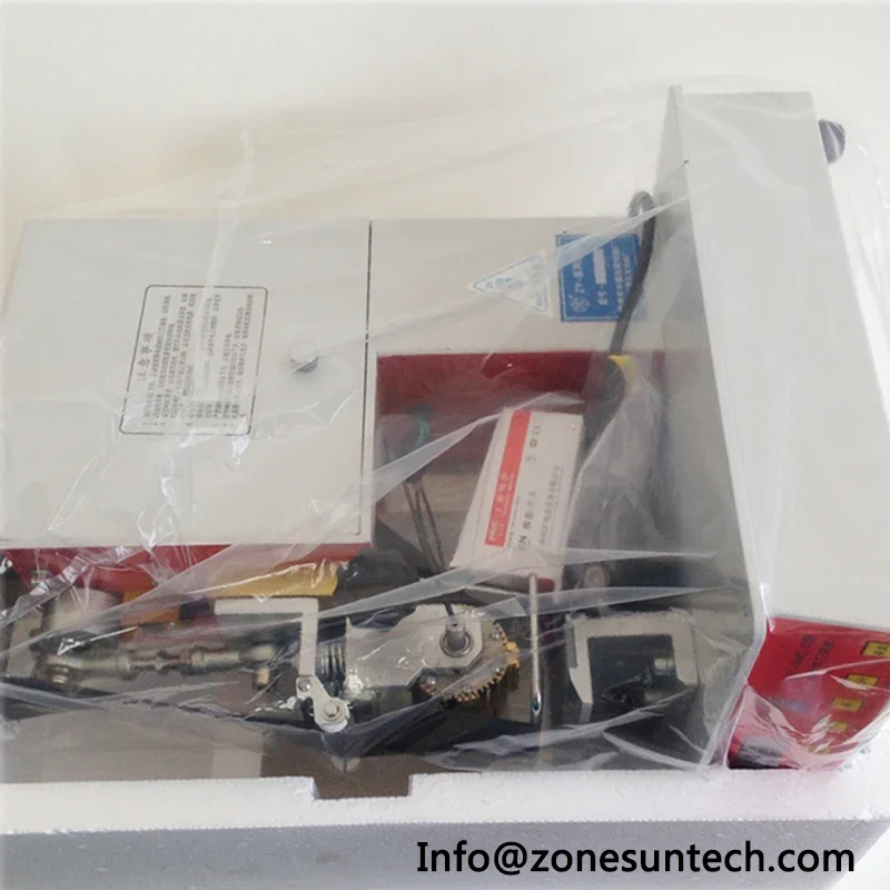 ZONESUN ZY-RM2-DP طابعة رموز الاتصال الهوائية التلقائي شعار جلدي الساخن ختم آلة النقش آلة الصحافة الحرارة #5