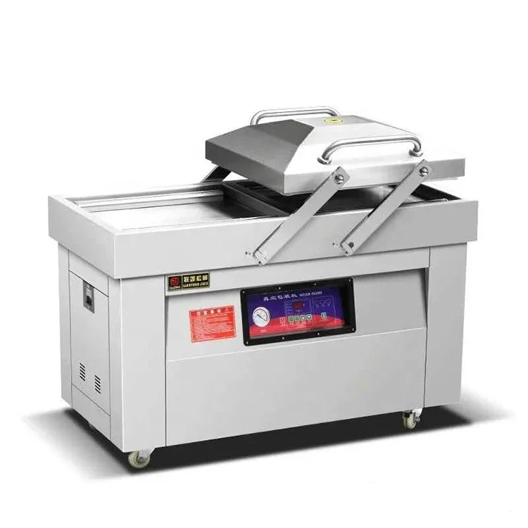 

DZ 400 Double Chamber Vacuum Packing Machine Commercial Automatic 304 Food Stainless Steel Vacuum Packing Machine For Food
