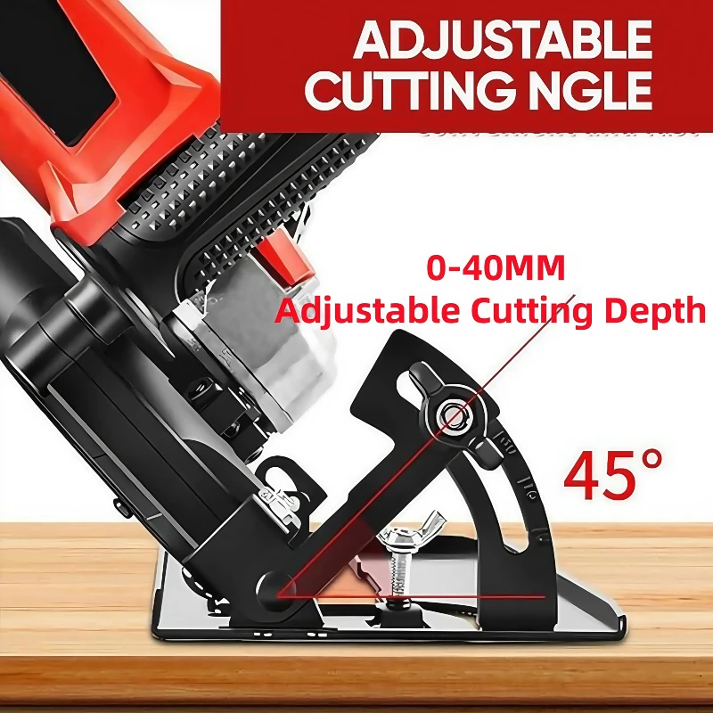 طاحونة زاوية آلة قطع دوارة قوس زاوية طاحونة آلة قطع متغيرة كتيفة ثابتة طاحونة زاوية متعددة الوظائف #5