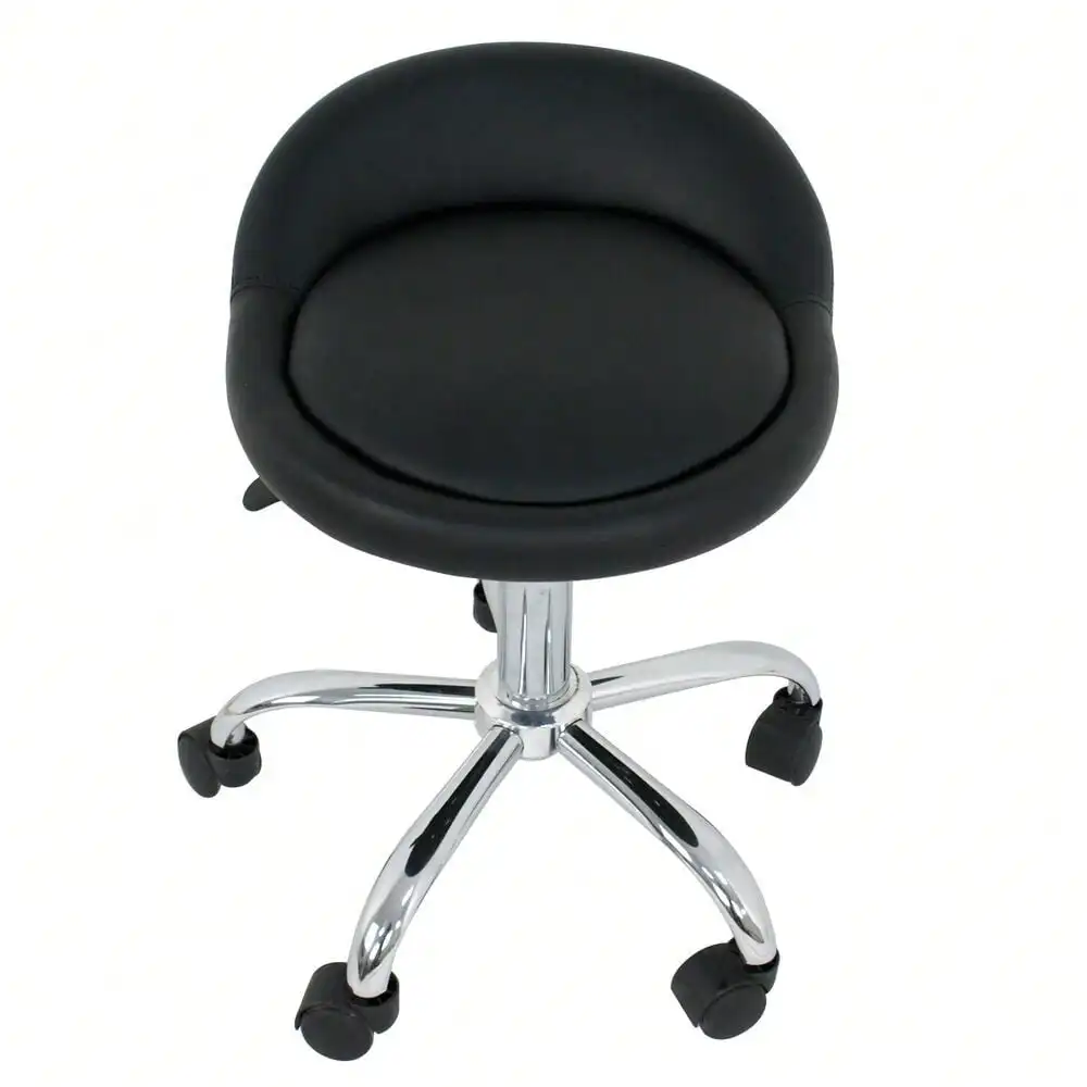 4 PCS Adjustable Hydraulic Rolling Swivel Salon Stools Chairs Tattoo Massage