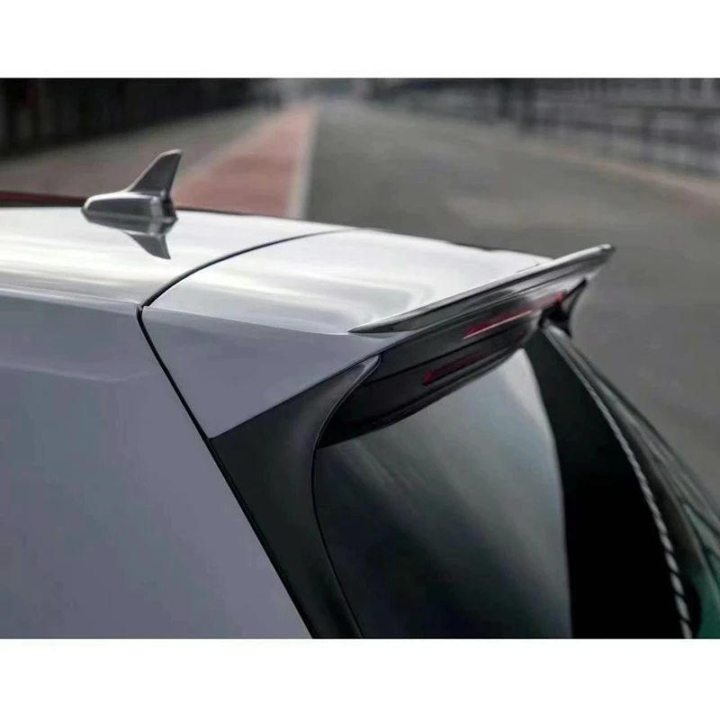 For Volkswagen Golf MK7 MK7.5 Standard R-Line and GTI 2013-2020 Gloss Black TCR Style Rear Roof Spoiler Wing Lip Fit