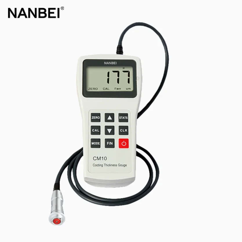 measure thickness of non- magnetic coatings on steel Coating Thickness Gauge CM10FN