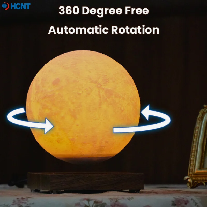 Levitating Moon Lamp Magnetic Floating Moon Lamp Spinning Luna