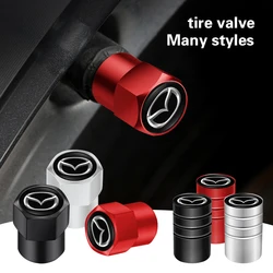 Car Tire Valve Stem Dust Cap Tire Valve Nozzle Accessories Tool For Mazda 3 6 CX5 2 CX3 CX9 MX5 RX8 Axela Demio Atenza MS GJI GH