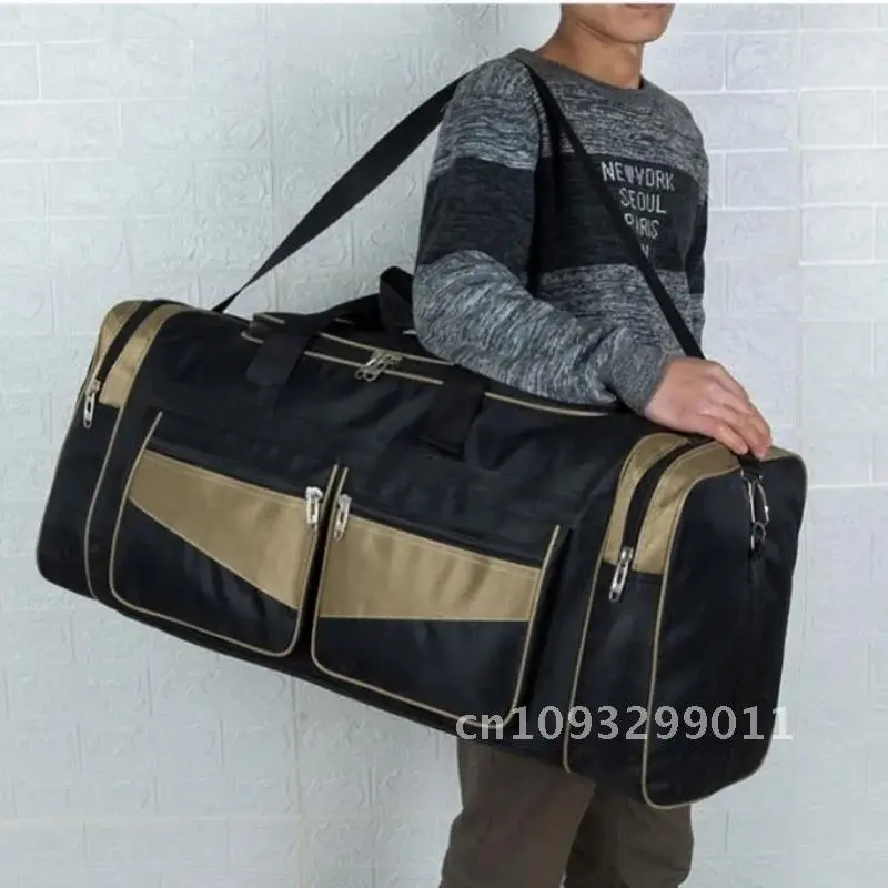 

Large Capacity Men's Travel Bag Waterproof Big Duffle Bag for Packing Bags Oxford Storage bolsos Weekend Hand Luggage Trip Women