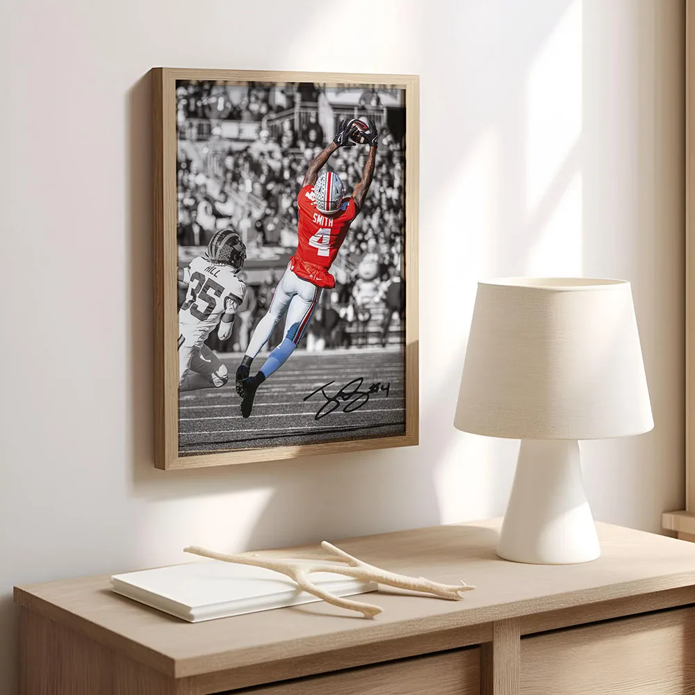 Football Player Sports Famous Rugby Athlete Rugger Posters Canvas Painting Print Room Home Bar Cafe Room Wall Decor