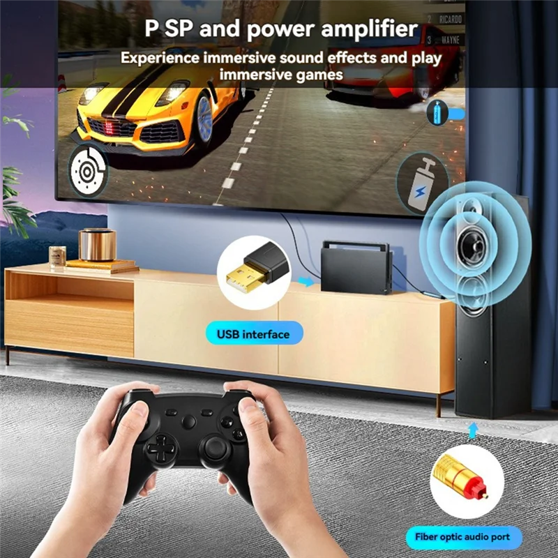 SQPP-USB para adaptador de áudio óptico usb para cabo óptico usb para conversor de áudio óptico cabo usb a para adaptador de porta spdif