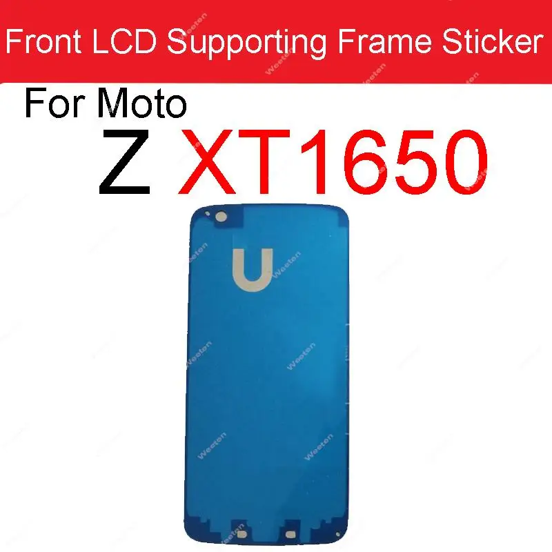 2pcs Front LCD Supporting Frame Adhesive Sticker For Moto Z XT1650-05 Z Play XT1635-03 Z3 Play XT1929 Z2 Force Z4 Play XT1980