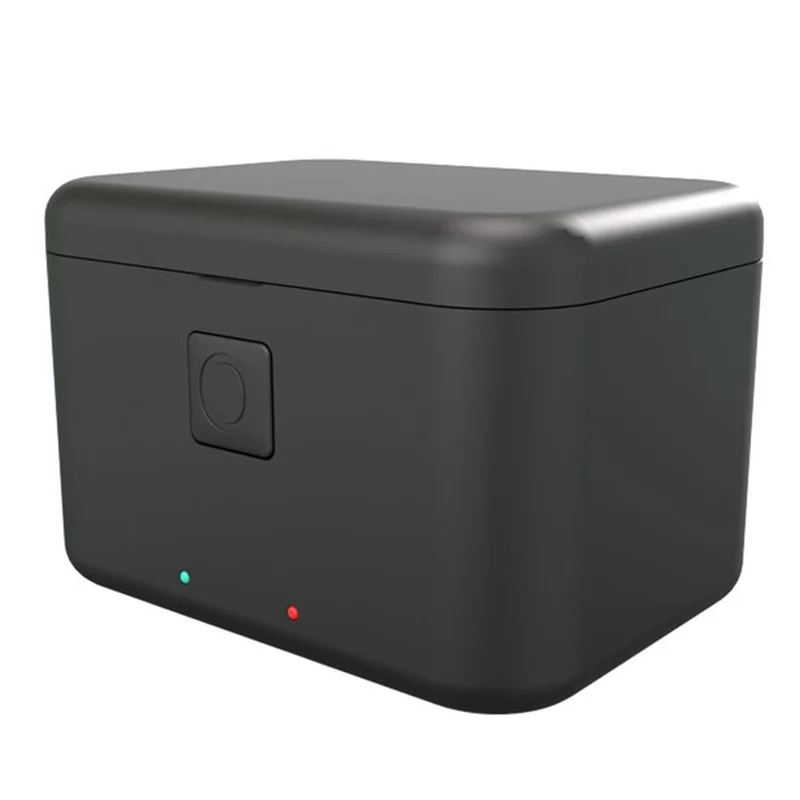 ABSQ-Per Insta360 X5 Caricabatteria Custodia di ricarica portatile Scatola di immagazzinaggio Hub di ricarica Slot per caricabatterie doppi Accessori per fotocamera