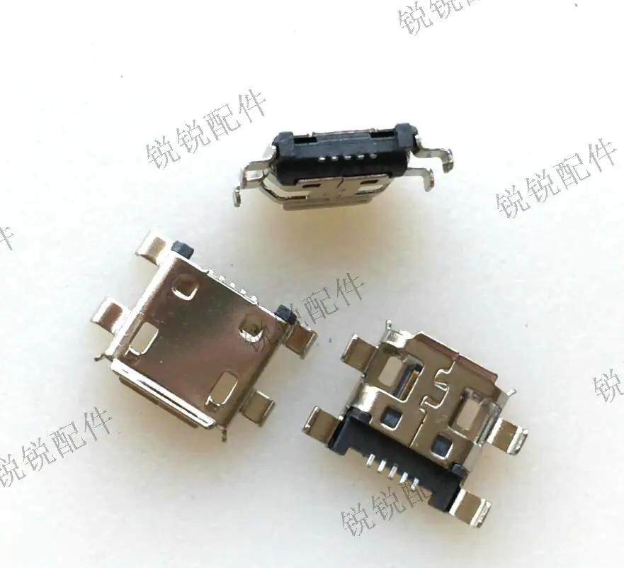 For new USB rear charging port 5P countersunk roll port MICRO USB socket