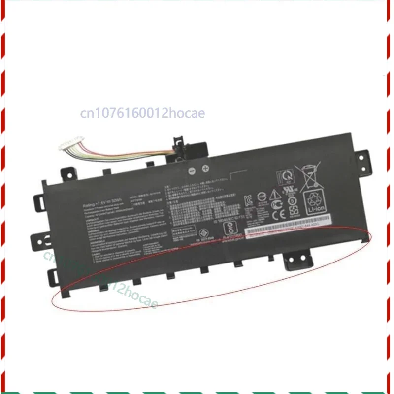 

Battery for ASUS VivoBook 17 X712F X712FA A712J D712D type B B21N1818 7.6V 32Wh Fast ship