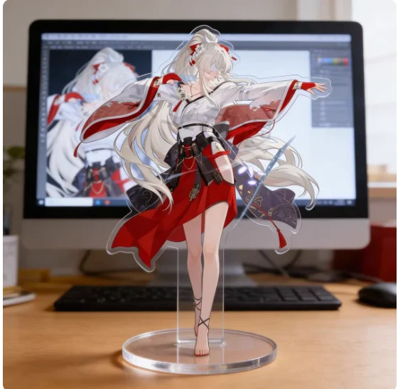 Japanese Anime Wuthering Waves Cartoon Acrylic Stand Figure Model Plate Cosplay Collection Desktop Decor Gifts XYZ