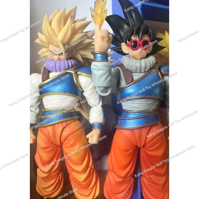 E & C Dragon Ball Z SHF ทันที Son Goku Chibi Dam'z เสื้อผ้าดัดแปลงอุปกรณ์เสริมอะนิเมะ Action Figures ของเล่น