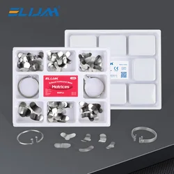 Denspay 100pcs/Box Dental Sectional Matrix System Dental Sectional Matrix Band Resin Clamping/Seperating Ring Dentist Tools