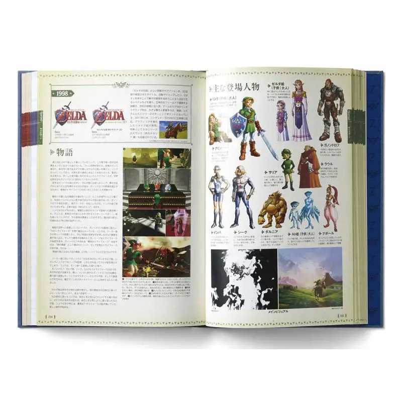 أسطورة زيلدا هايرول الموسوعة 02 نينتندو دريم قسم ادارة توكوما شوتن 9784198643782 كتاب #4