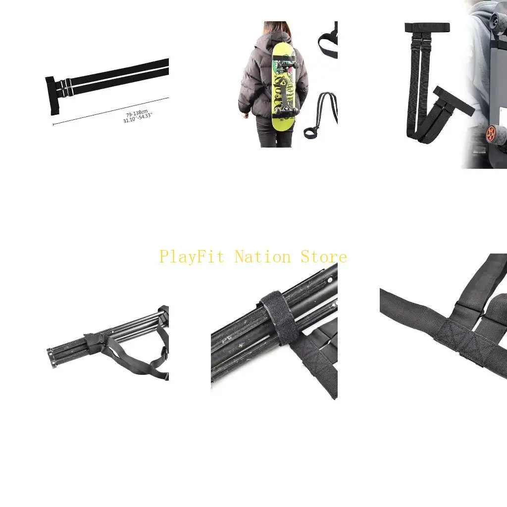 

242F Ремень для переноски на плечах для скейтборда Лонгборды Рюкзак Ремень для переноски