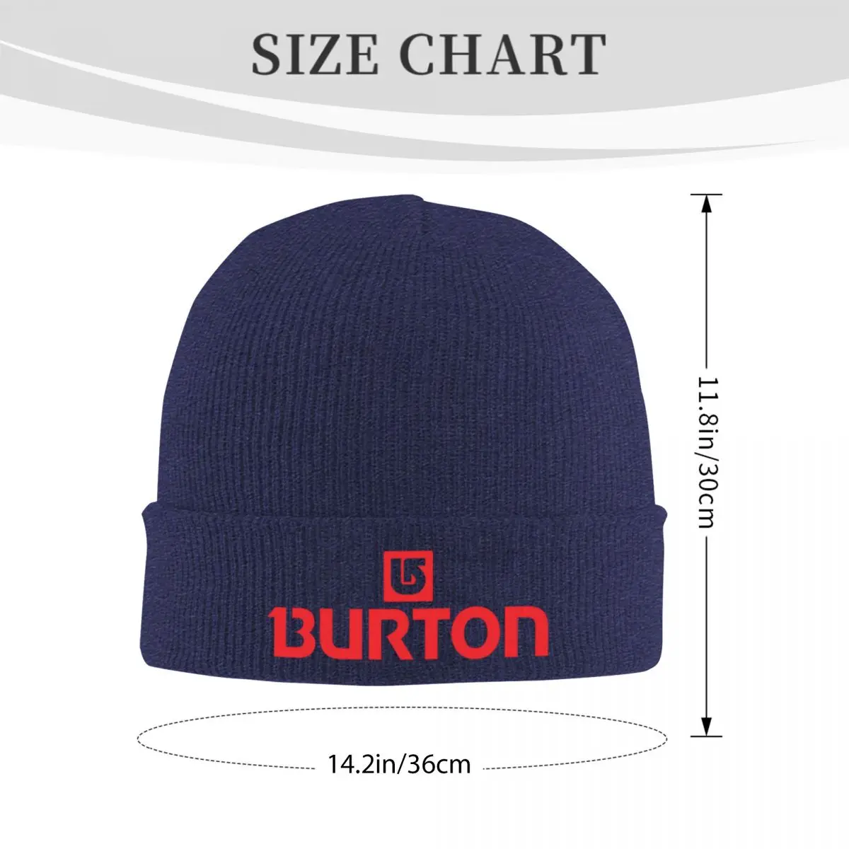 Burton Snowboard Sportive Warm Knitted Cap Hip Hop Bonnet Hat Autumn Winter Outdoor Beanies Hats for Men Women Adult