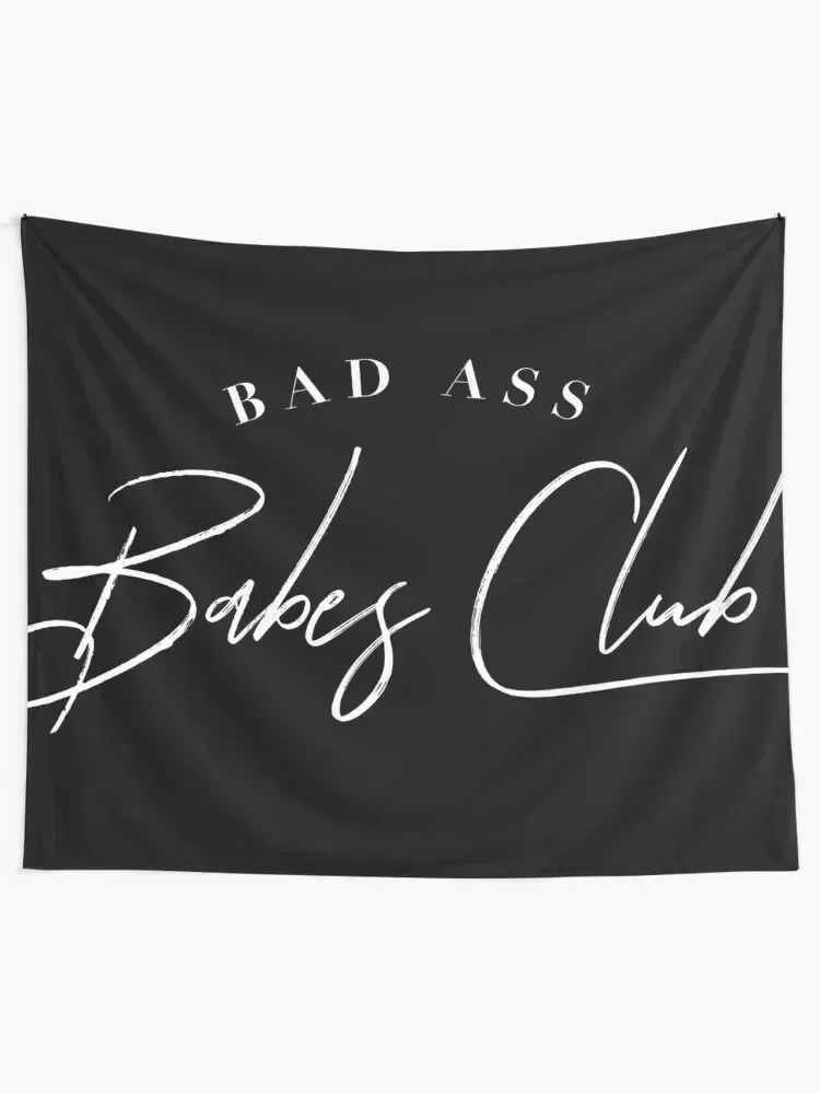 bad ass babes club Tapestry Room Aesthetic Bedroom Organization And Decoration Tapestry