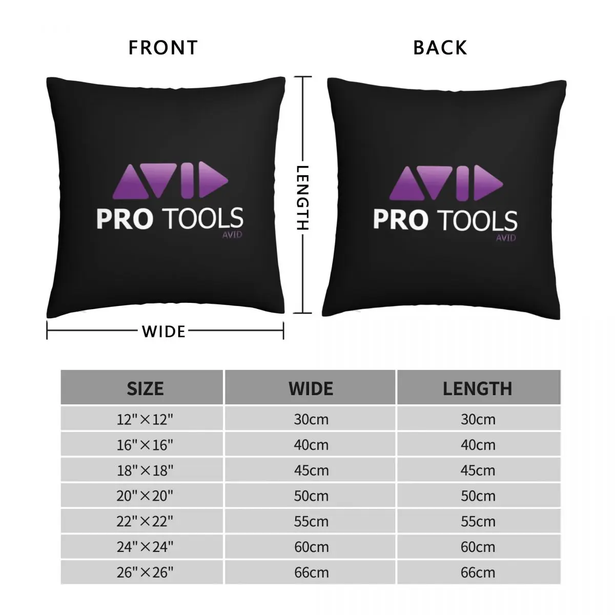 Elegant Pro Tools Logo Pillowcase Polyester Linen Velvet Pattern Zip Decor Throw Pillow Case Home Cushion Cover 45x45