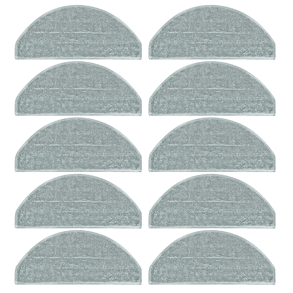 Panos de esfregão a vácuo para robô de manutenção de piso, panos para esfregão a vácuo, forte absorção de água, materiais de alta qualidade