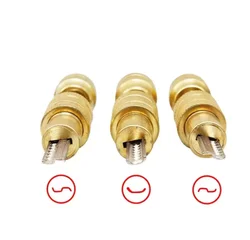 3IN1 Set  2025 New GOSO Two-Row Semi Circle Keyway 11 Pins Dimple A.B KABA Locksmith Toolkit Tools Spring Loaded Bump Lock Tools
