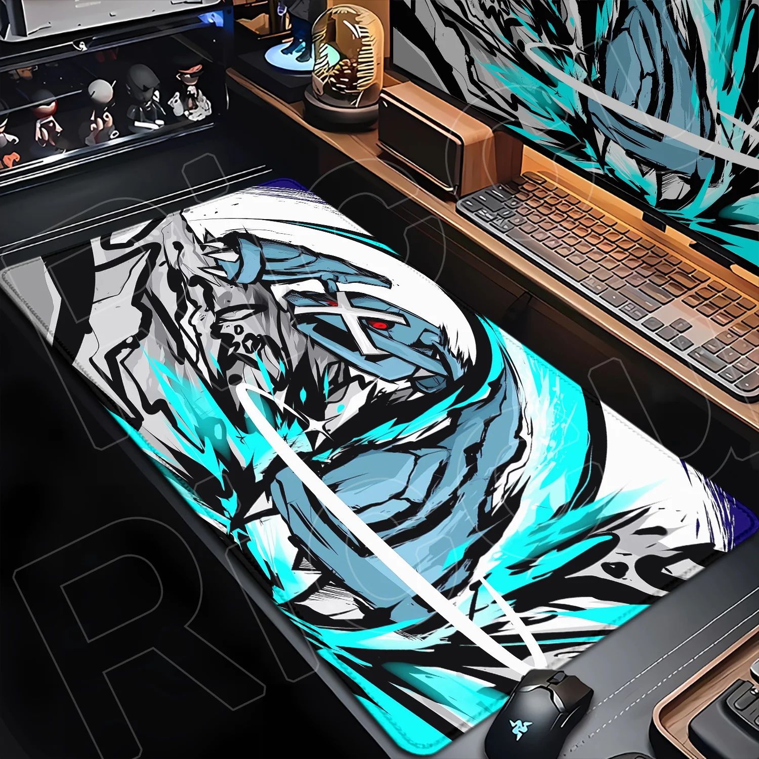 

Computer Game Desk Mat Cute P-pokemon Gengar Metagross Rubber Non-slip Large Mousepad Gaming Cabinet Keyboard Extended Table Pad