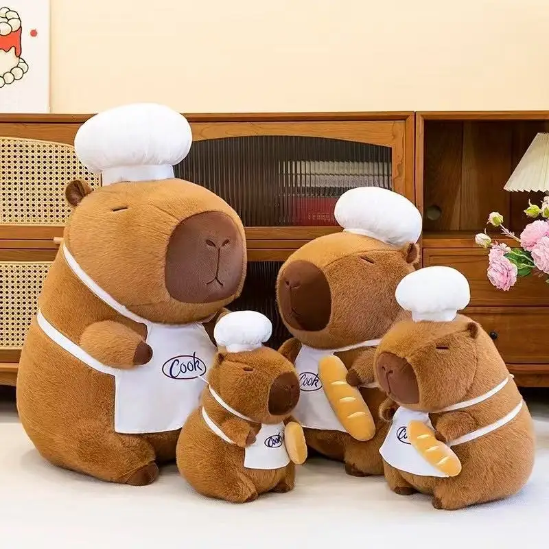 

Cute Capybara Peripheral Plush Doll Capibara Plush Doll Giant Kawaii Stuffed Animal Doll Children Kids Birthday Gift Toys