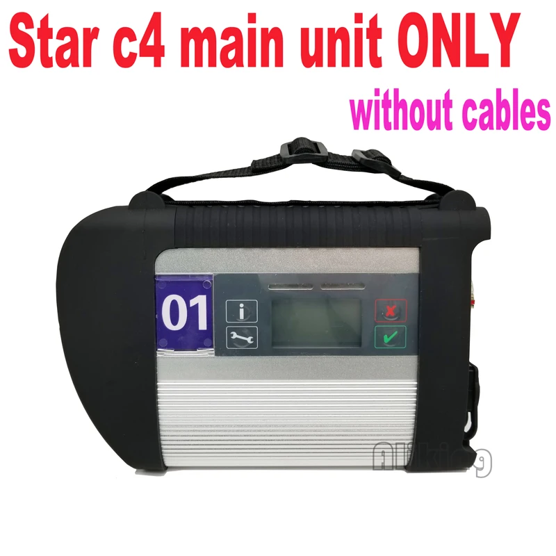 MB Star C4 NO wifi function SD Connect c4 obd2 scanner Multiplexer with cable Star C4 SD for benz car/truck auto Diagnosis tools