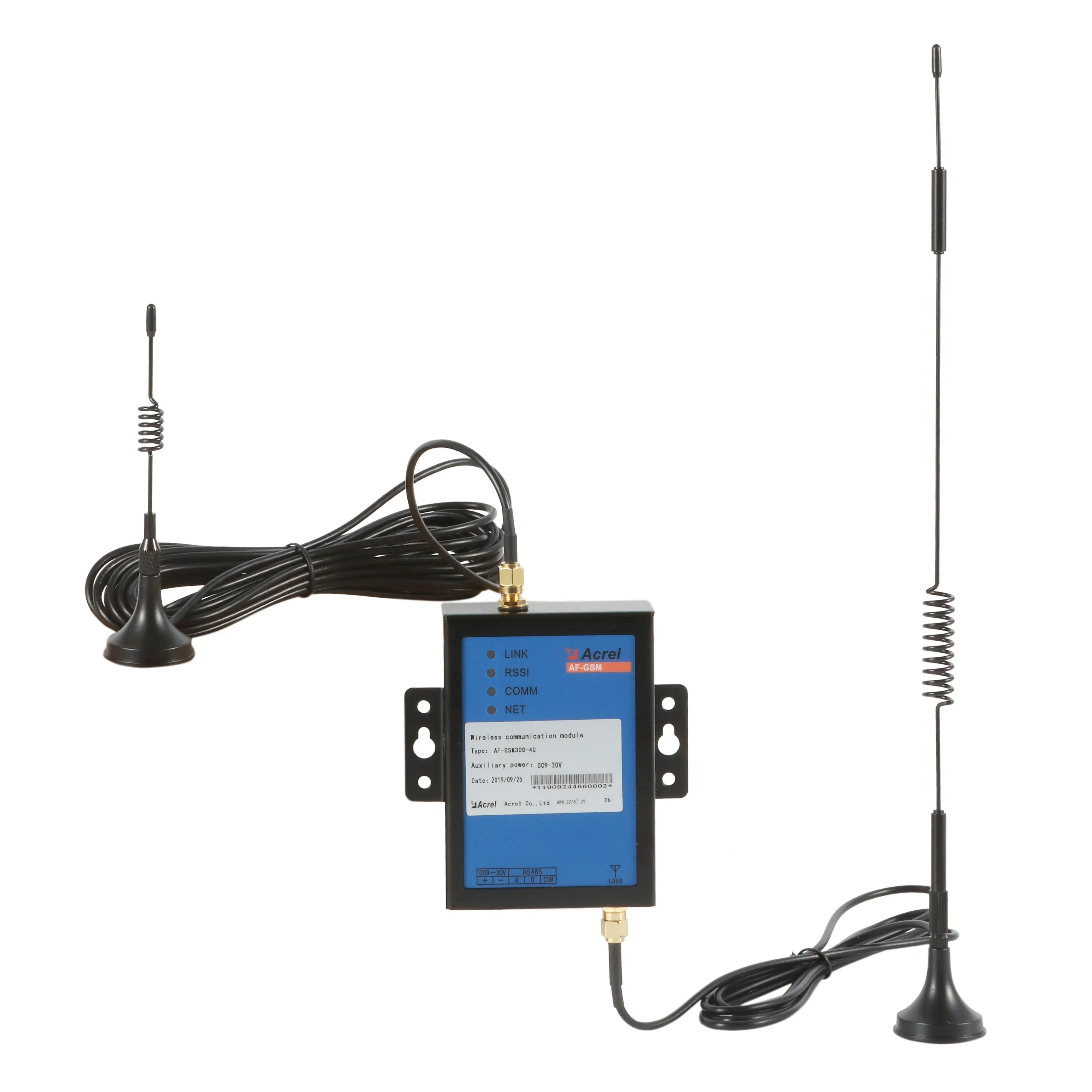 Módulo de comunicación inalámbrica de puerta de enlace inteligente AFGSM300-4G con transmisión de servidor MODBUS o LORA