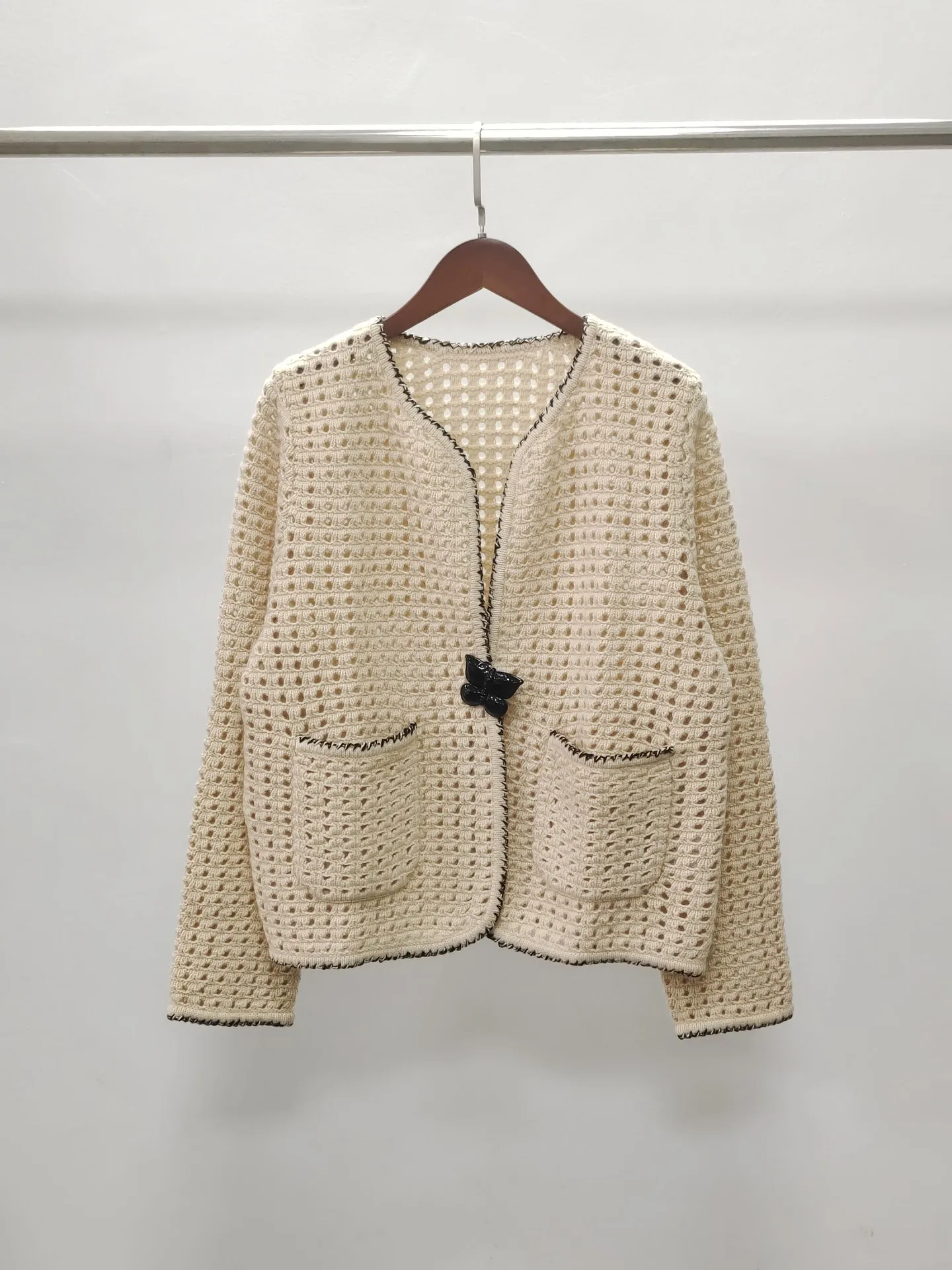 

Кардиган Studio New Tide для влюбленных, тонкие трикотажные изделия, модный повседневный топ, мужской и женский свитер, куртка, модная одежда для пар