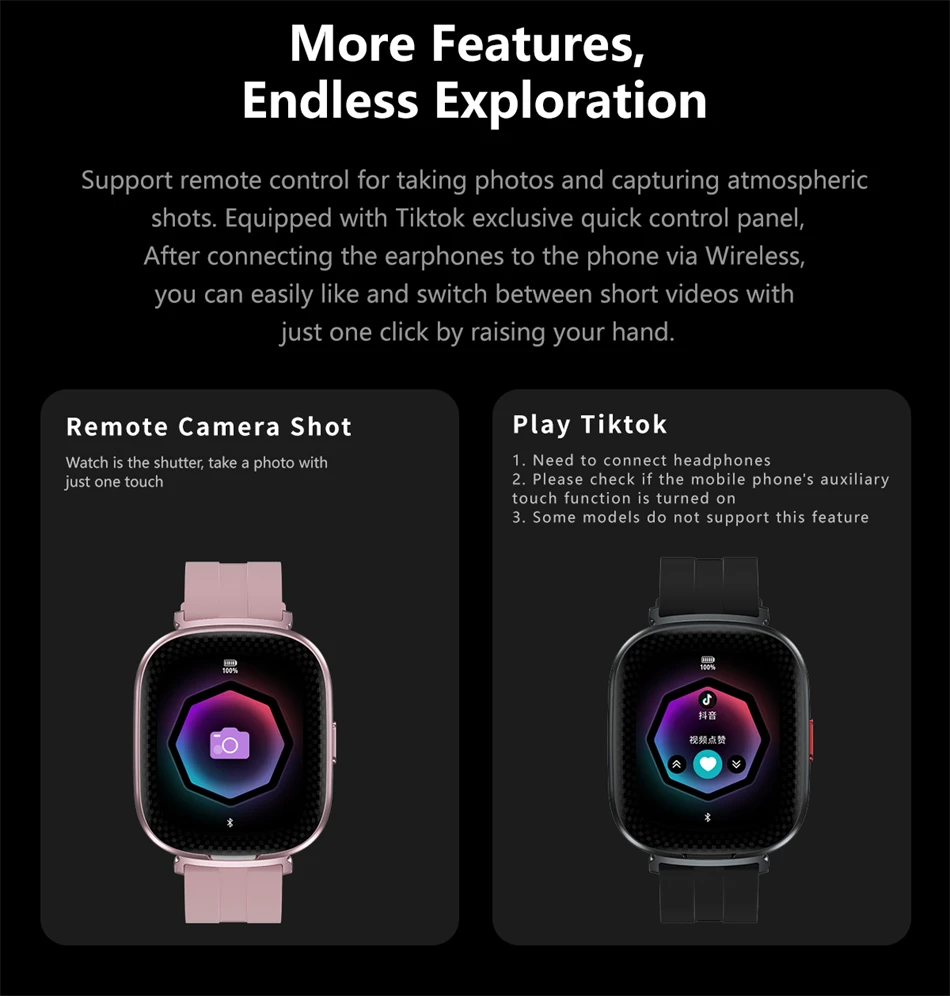 Neue TWS-Ohrhörer Smartwatch 2-in-1 Ohrhörer Smartwatch Kabellose Bluetooth-Kopfhörer Uhren Herzfrequenz Sport Fitness Armband – Detail 19