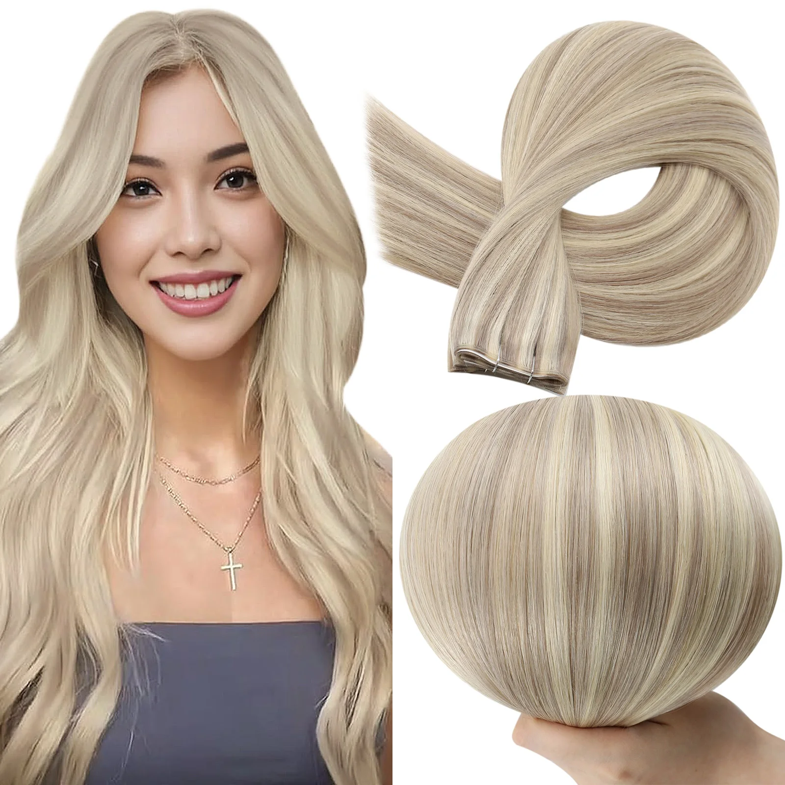 [جديد] شريط Laavoo واسع في وصلات الشعر لحمة طويلة شعر بشري حقيقي 50 جرام شريط قطعة واحدة في وصلة شعر برازيلية واسع في وصلات الشعر لحمة طويلة شعر بشري حقيقي 50 جرام شريط قطعة واحدة في وصلة شعر برازيلية