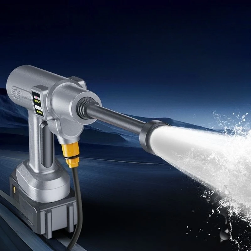 

Ultra-high pressure brushless car washing machine, household car washing water gun, wireless rechargeable lithium battery