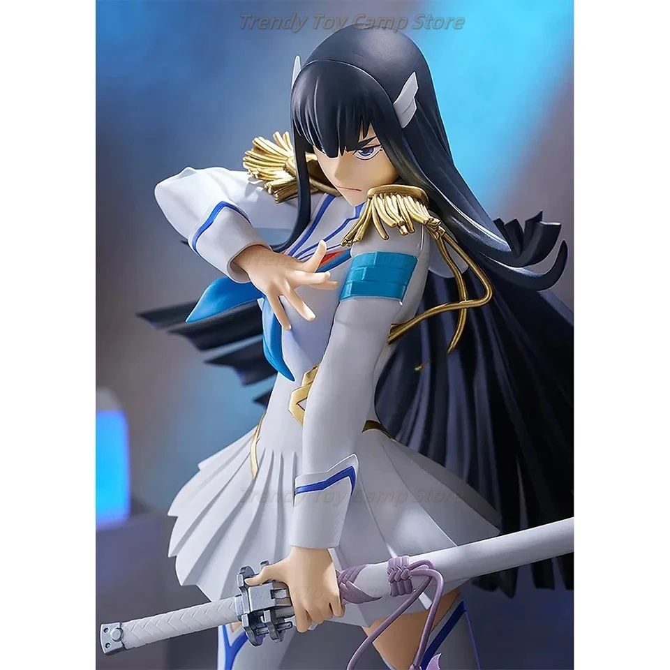 [Envío en 24 horas] Original genuino KILL La KILL 24cm Kiryuuin Satsuki figura de acción de Anime lindos muñecos de juguete para colección de regalos