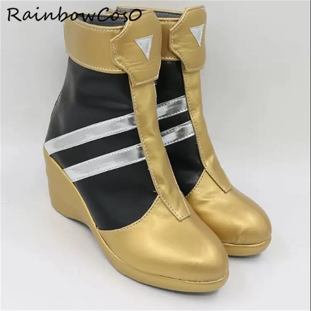 Parado Kamen Rider Ex-Aid Cosplay Shoes Boots Game Anime Party Halloween Christmas RainbowCos0 W4157