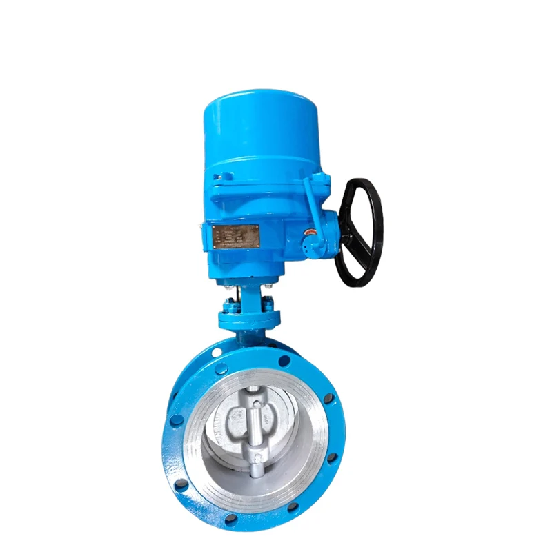 

DN200 PN10 Motorized Electric Butterfly Valve Industrial Flow Regulating Butterfly Valve