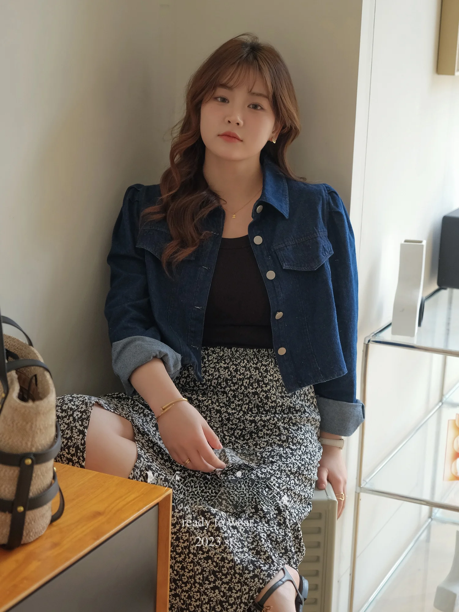 Monica plus Size Women's Sprin - огляд і ціна Denim Jacket Vintage