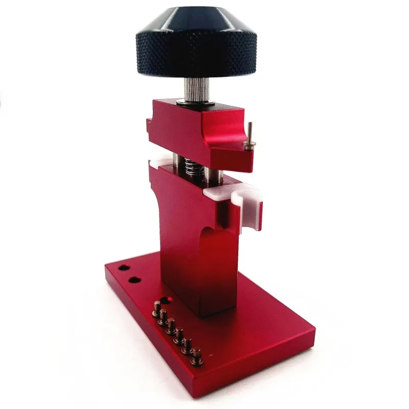 

watch repair tool, pipe machine, dismantling the handle tube, dismantling the watch handle tube, unloading the case handle tube