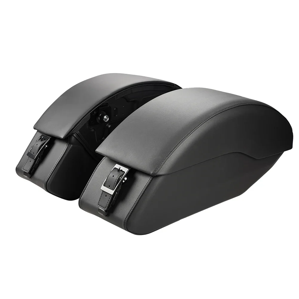 

Motorcycle Semi-Rigid Saddlebags with Mounting Spools Fit For Indian Scout Sixty ABS/100th Anniversary 2015-2024 2023 2022 2021