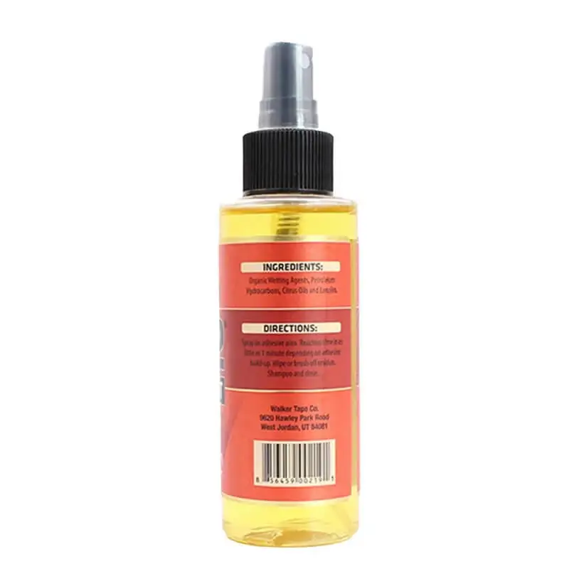 Walker Tape C-22 Hair Solvent Spray Remover per nastro estensioni dei capelli/parrucchino/parrucche in pizzo 4 FLOZ (118ml) nastro adesivo per la rimozione dei capelli