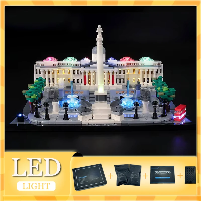 

DIY LED Light Kit For LEGO 21045 Trafalgar Square (Only LED Light,Without Blocks Model)