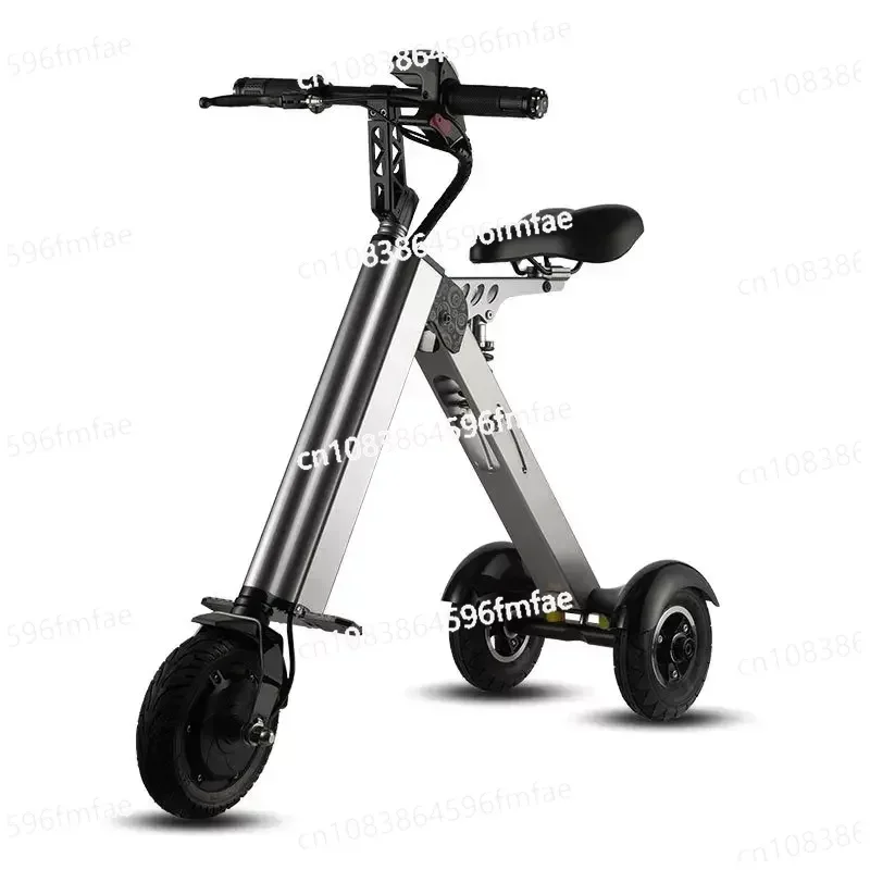 For K7S Simple Shape Mini E-BikeThree-wheel Foldable Electric Scooter For Adult Intelligent Electric Bike Bicycle 250W 36V 7.8Ah